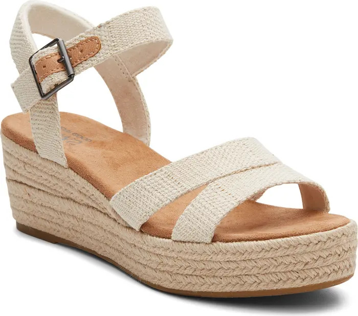 Audrey Ankle Strap Espadrille Platform Wedge Sandal (Women) | Nordstrom