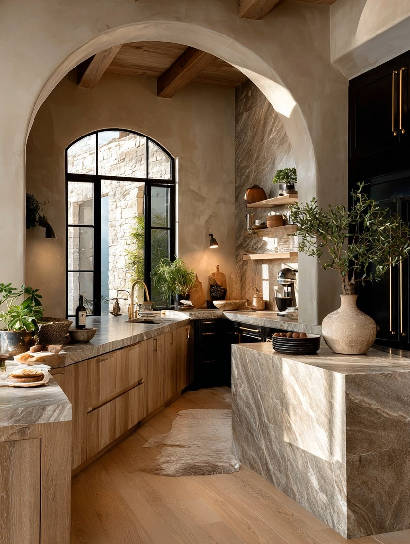  Bring Tuscany home — without renovating your entire kitchen.

This warm, sun-soaked Italian-inspired look is all about intentional details.

• A graceful gold faucet at the sink
• Subtle black and gold or ivory and gold appliances
• Natural wood cabinetry or floating wooden shelves
• Marble or stone surfaces with movement and texture
• A few sculptural vases and fresh greenery

That’s it.

You don’t need a villa in Italy. You need warmth, contrast, and layered materials. The mix of wood, stone, and gold instantly creates that effortless European elegance — rustic but refined, cozy yet elevated.

Add open shelving on an empty wall, style with pottery and olive branches, and your Tuscany kitchen moment is complete.

Simple upgrades. Timeless impact.

#TuscanyKitchen #MediterraneanHome #KitchenInspo #EuropeanStyle #GoldAccents #WarmInteriors #LuxuryKitchen #ModernRustic #HomeDecorInspo #ElegantLiving

 

#LTKHome