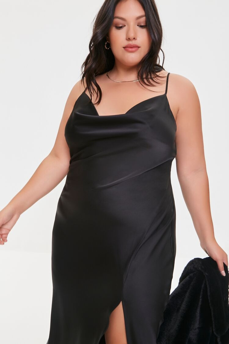 Plus Size Satin Slip Dress | Forever 21 (US)