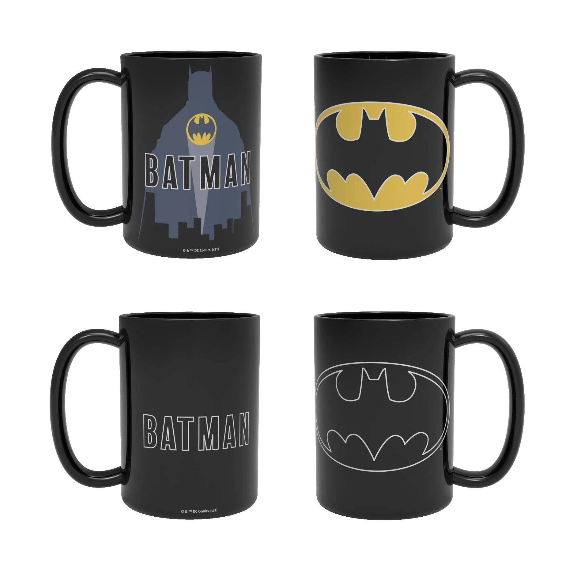 Zak Designs DC Comics Glow in the Dark Color Change 15 Ounce Mug, Batman - Walmart.com | Walmart (US)