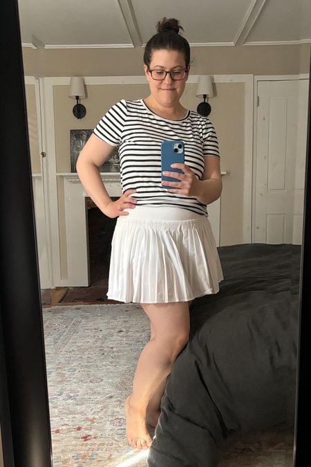 Anyone else excited that skorts are back I style? I love this one from target because it’s so comfy, has pockets in the shorts, and being a skort, I can run after kids and get down on the floor without flashing anyone  

#LTKFindsUnder50 #LTKActive #LTKSeasonal