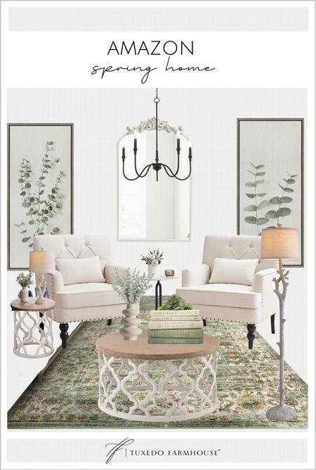 Spring decor finds from Amazon home. I love how the sage-y green tones evoke Spring-time growth in a neutral way.


#LTKSpringSale #LTKSeasonal #LTKhome