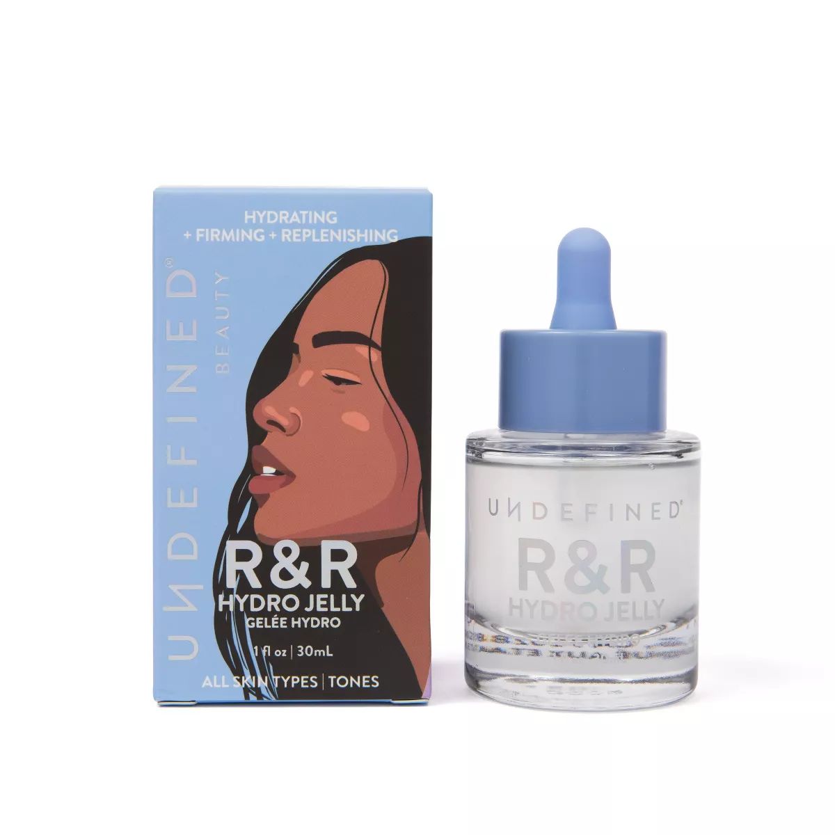 Undefined R&R Hydro Jelly Face & Eye Serum - 1 fl oz | Target