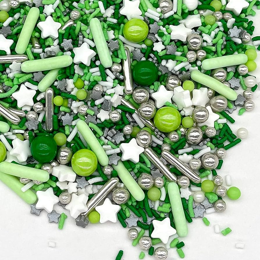 Manvscakes Sprinkles- Edible Cake and Cupcake Sprinkles with Assorted Shapes and Sizes for Partie... | Amazon (US)