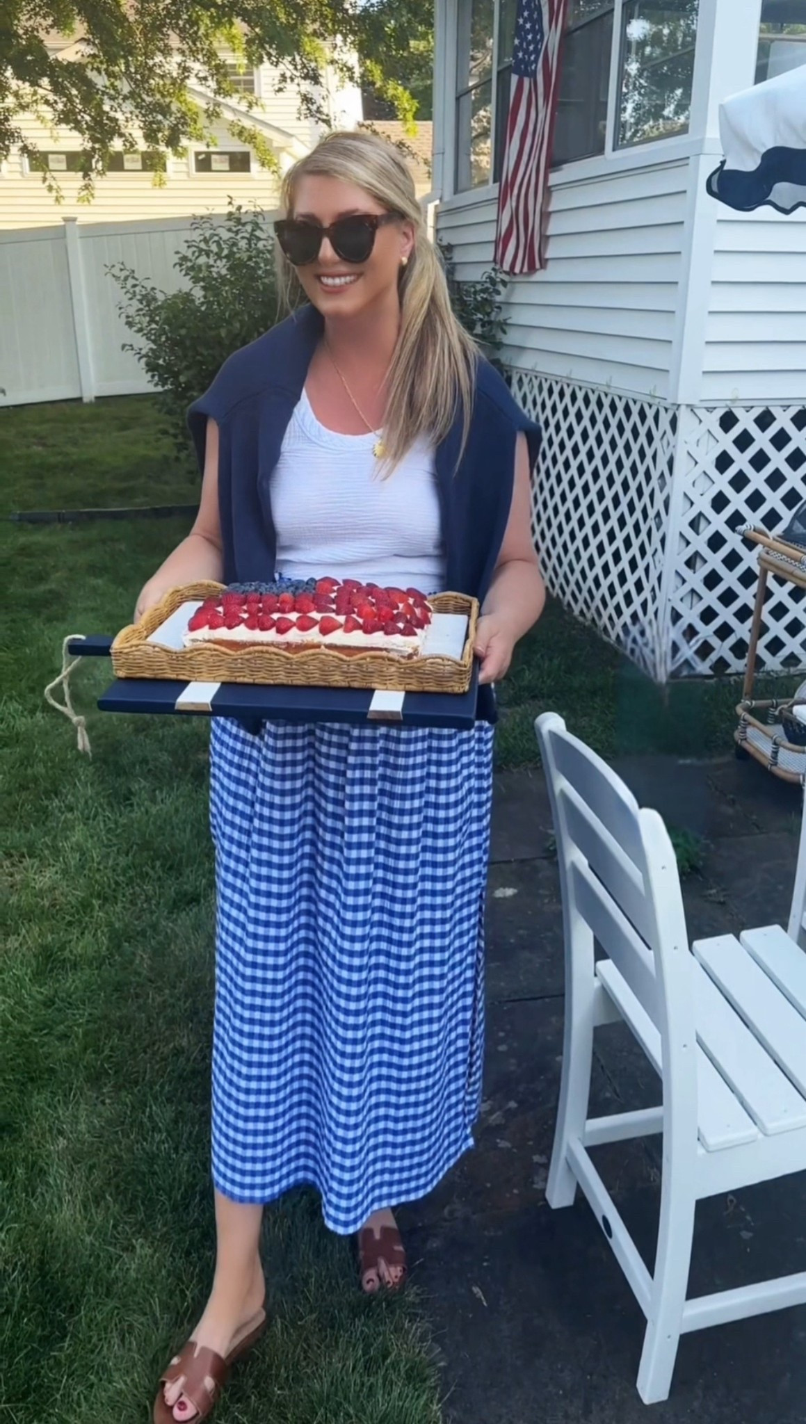 This is what I wore for our 4th of July festivities yesterday ❤️🤍💙

#LTKOver40 #LTKSaleAlert #LTKFindsUnder50