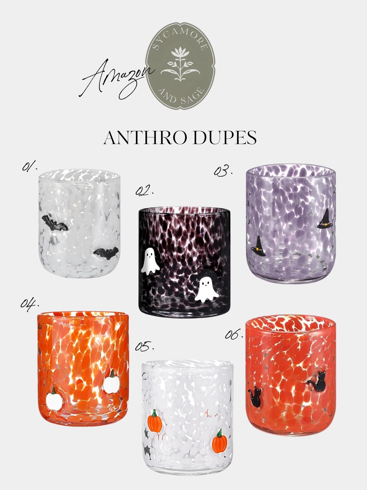 Amazing Amazon Halloween finds just dropped 👻🖤 These Anthropologie cup dupes are so gorgeous, and honestly… who doesn’t want an amazing mug to drink all their festive creations from! Cute, festive, and budget-friendly — the perfect spooky season score!”

#AmazonFinds #AmazonHome #AmazonHalloween #HalloweenDecor #SpookySeason #HomeDecorInspo #CozyHomeVibes #HalloweenVibes #AnthropologieDupe #BudgetFriendlyFinds #InteriorInspo #HalloweenFun

#LTKStyleTip #LTKHome #LTKSeasonal
