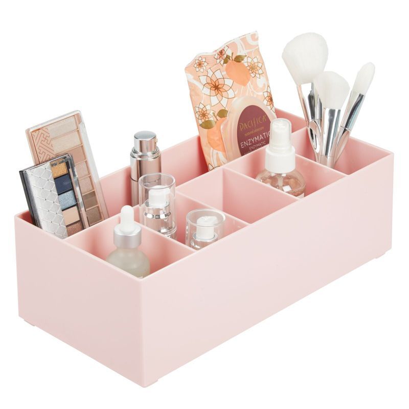 mDesign Cosmetic Organizer Storage Center, 6 Sections | Target