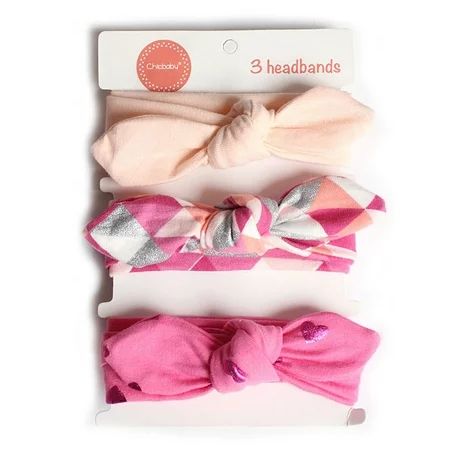 Whigetiy Baby Girls Headbands Set Bow Knotted Hairband Headwrap Elastic Turban Hair Hoops | Walmart (US)