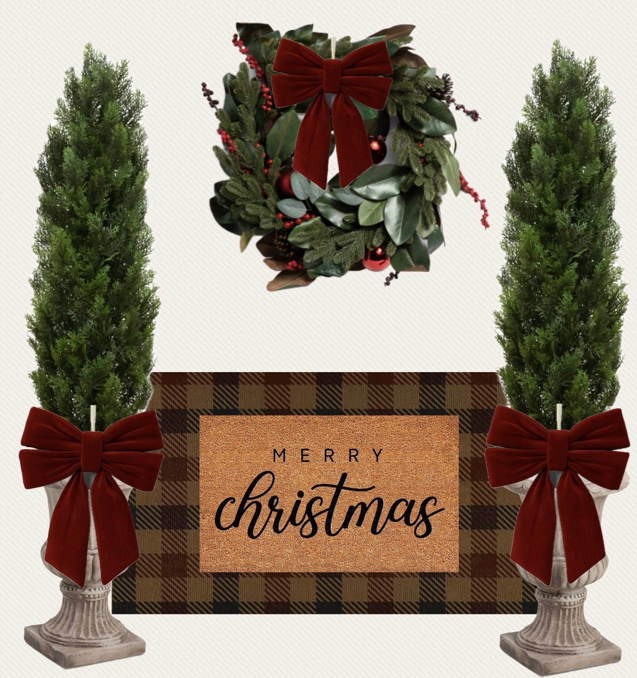 Holiday porch inspiration 

#LTKGiftGuide #LTKHoliday #LTKSeasonal