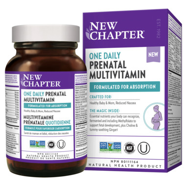 New Chapter One Daily Prenatal Multivitamin | Well.ca