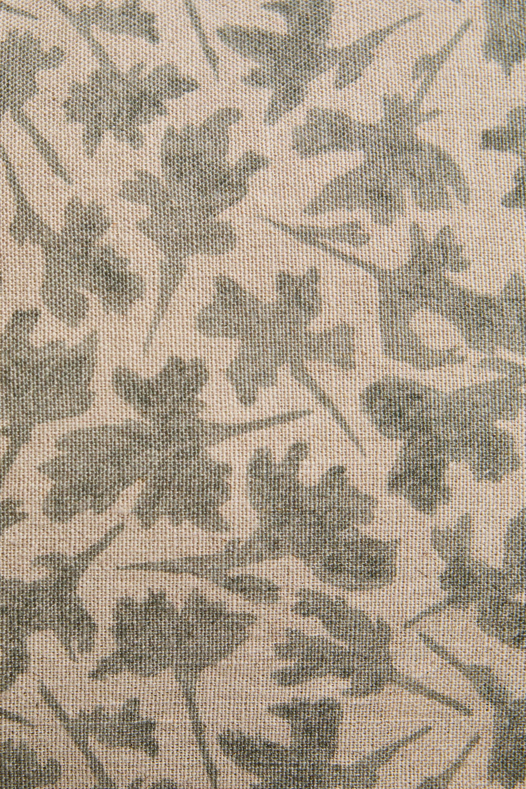 FLORAL PRINT THROW PILLOW COVER | Zara US