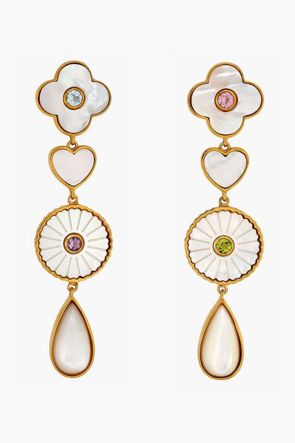 Gold Angelina Earrings | Tuckernuck (US)
