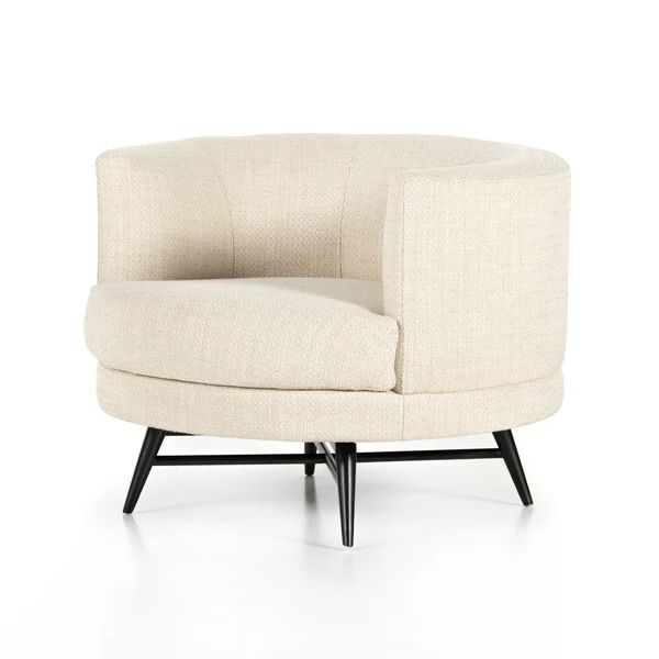 Carlos Swivel Chair - Irving Taupe | Alchemy Fine Home