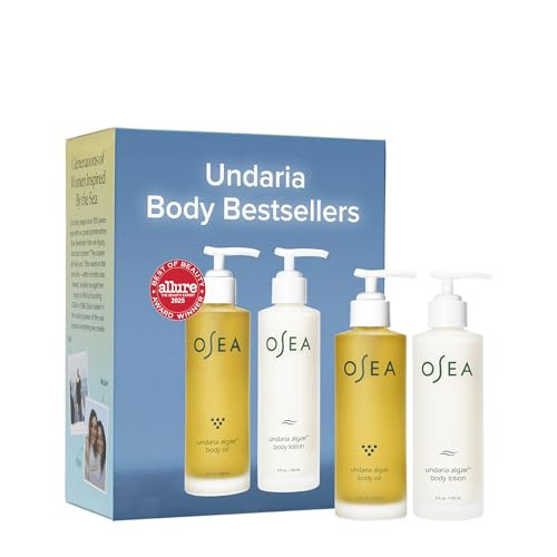 OSEA Undaria Body Bestsellers Full Size Set – Limited Edition Holiday Bundle - Includes Undaria Algae™ Body Oil 5oz & Undaria Algae™ Body Lotion 5oz – Hydrating & Firming Body Care | Amazon (US)