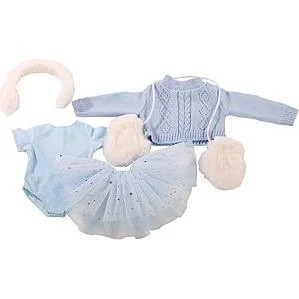 Skating Beauty Combo 5 Piece Outfit for 18 - 19" Standing Dolls | Maisonette