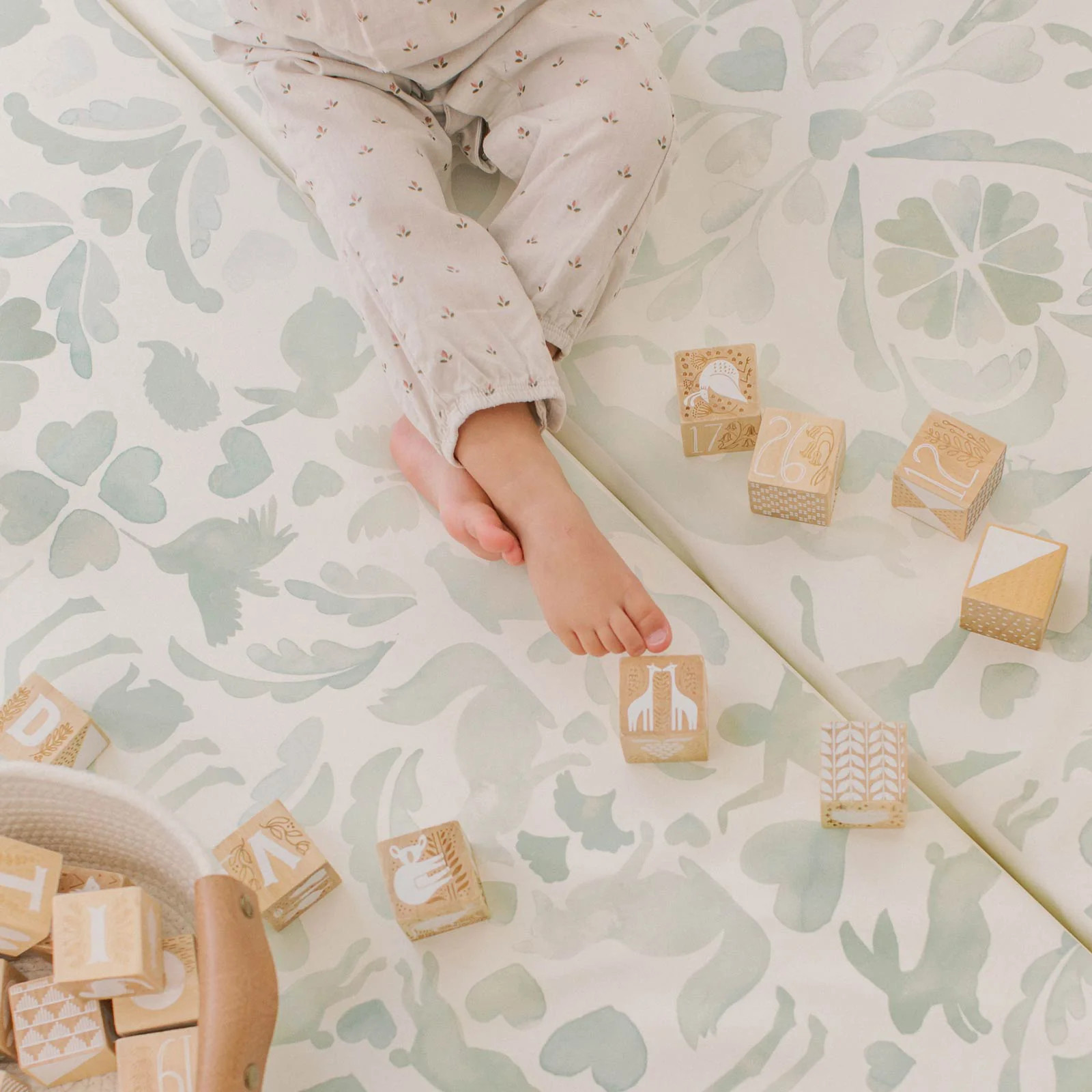Foldable Foam Tumbling Mats for Kids in Folklore | House of Noa | House of Noa