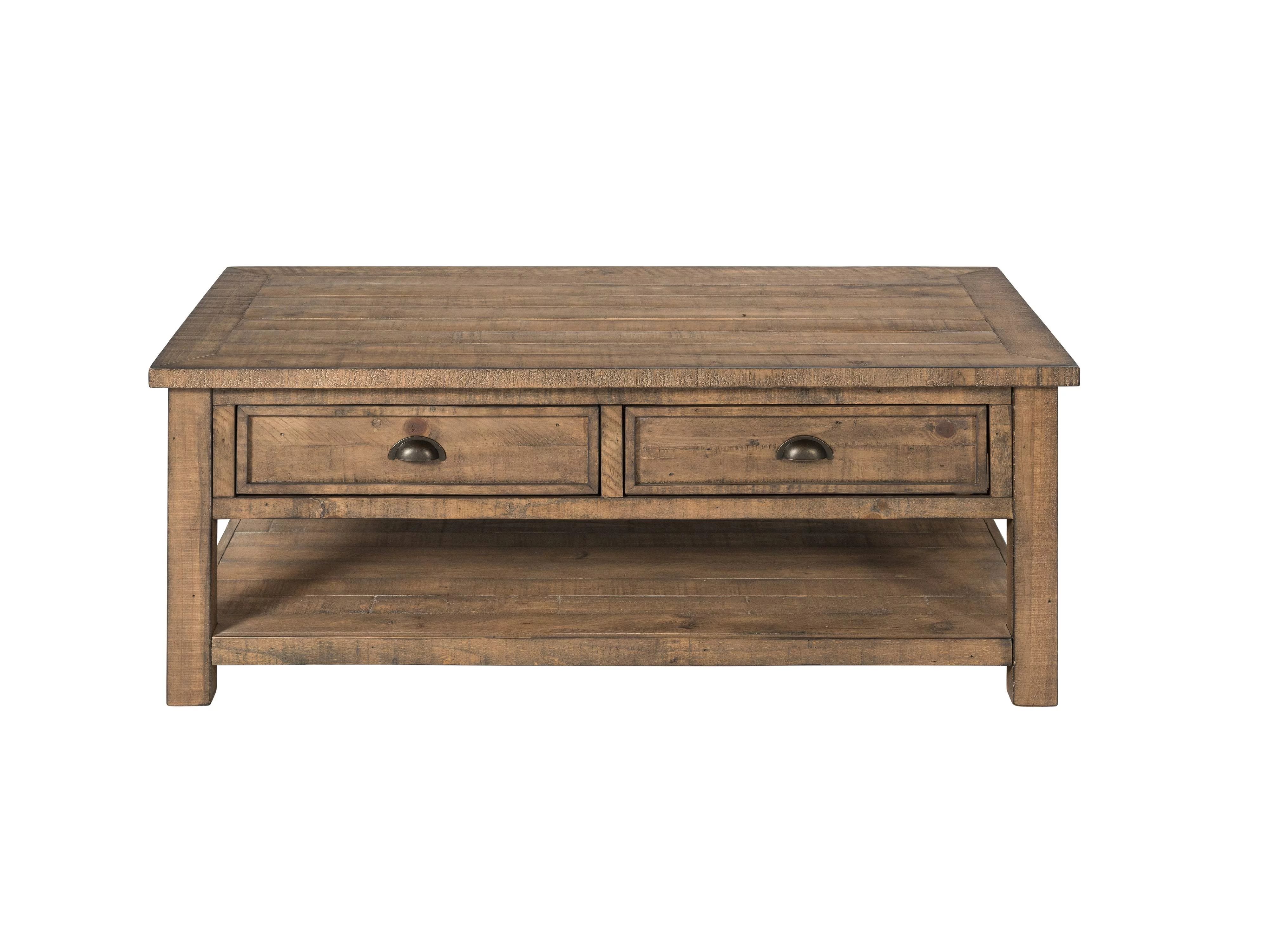 Martin Svensson Home Monterey Solid Wood Coffee Table, Reclaimed Natural | Walmart (US)