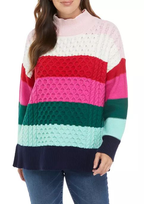 Women's Long Sleeve Mock Neck Sweater | Belk
