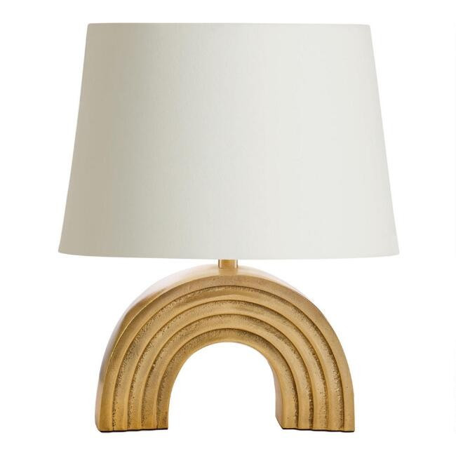Gold Rainbow Accent Lamp Base | World Market