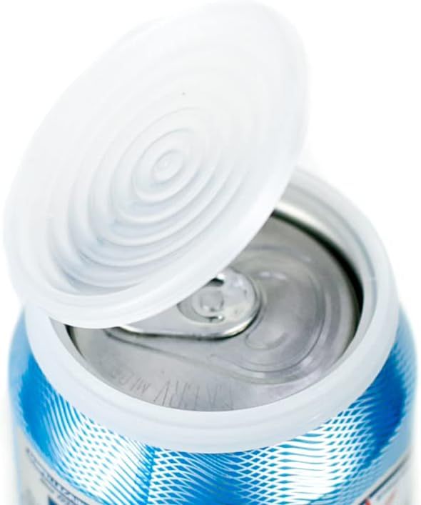 6-Pack, Clear Color, Soda or Beverage Can Lid, Cover or Protector | Amazon (US)