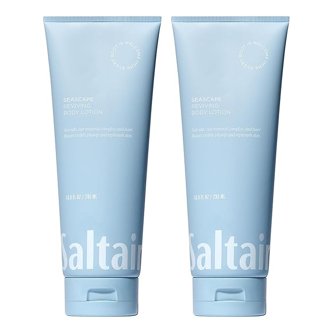 Saltair Body Lotion - 2 Pack Moisturizing Lotion For Dry Skin. Seascape Scented Hydrating Body Cr... | Amazon (US)