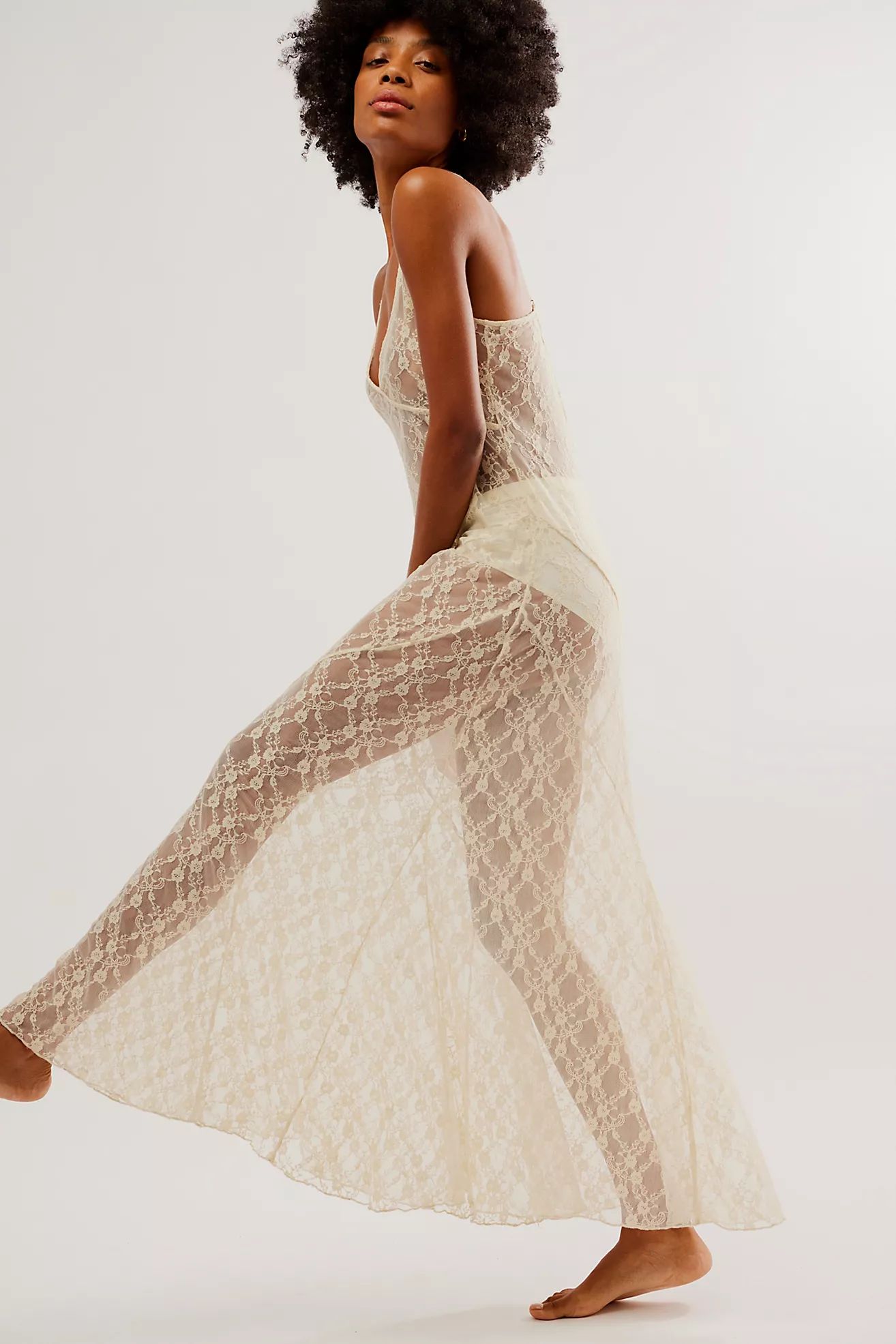 A Little Lace Maxi Slip | Free People (Global - UK&FR Excluded)