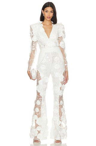Zhivago I Found Love Jumpsuit in White from Revolve.com | Revolve Clothing (Global)