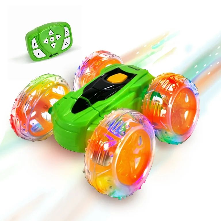 Contixo RC Car Stunt Racer, Wheels Flip & Rotate 360°, Fast Remote Control Toy Car for Kids, AWD... | Walmart (US)
