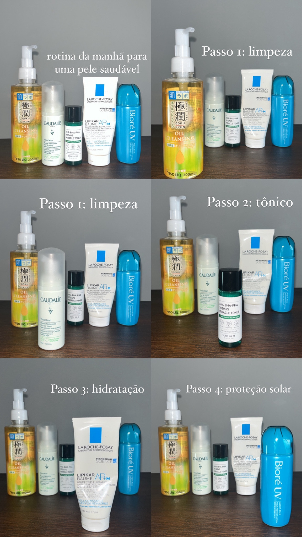 Esses são todos os produtos que usei na minha rotina facial de hoje para manter uma pele saudável!

#LTKbeauty #LTKbrasil