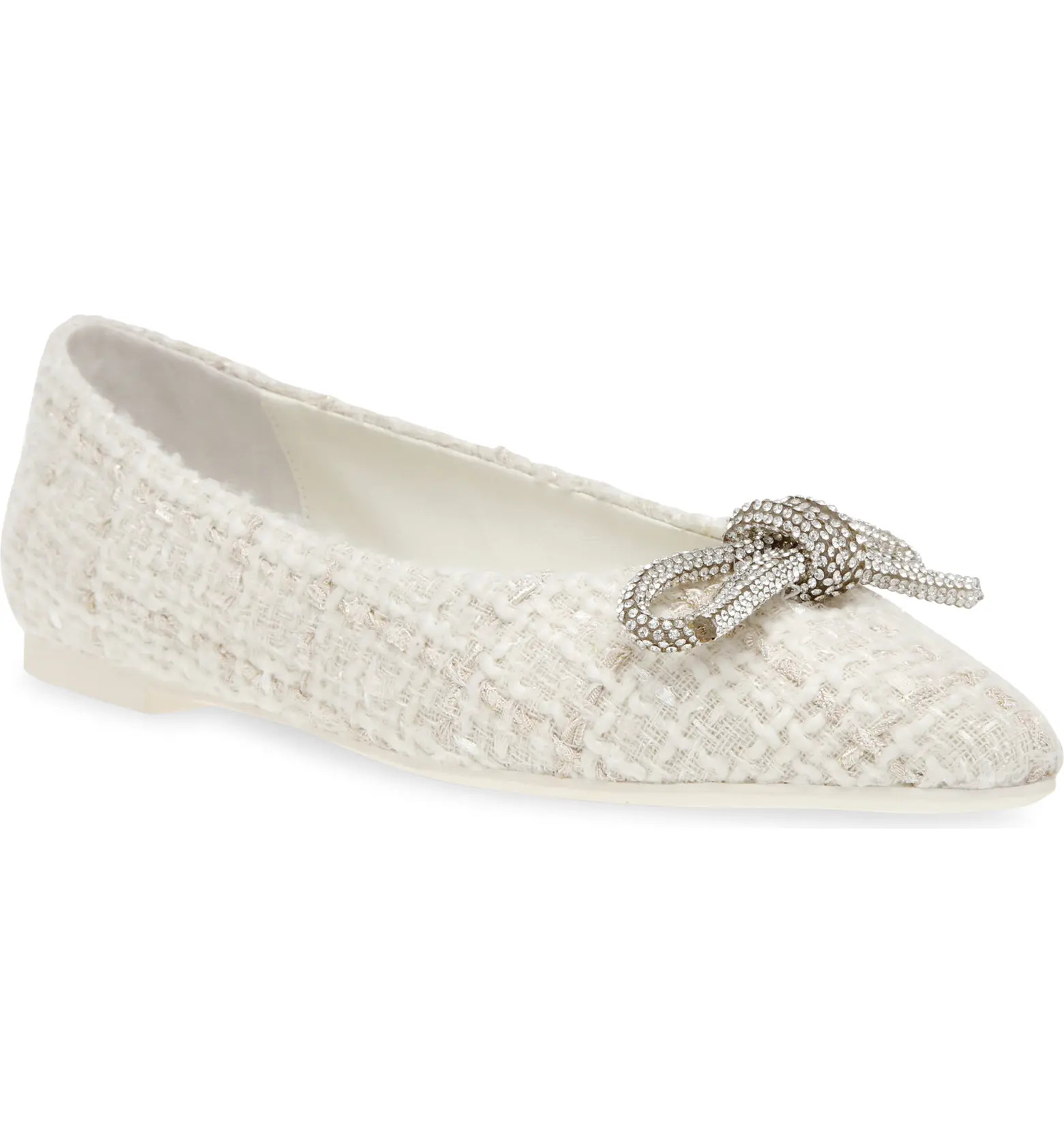 Elina Crystal Bow Ballet Flat (Women) | Nordstrom