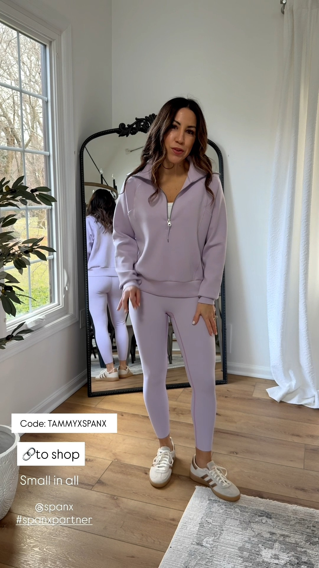 Use code TAMMYXSPANX for 15% off for new customers. #SpanxPartner @spanx 

Jeans small petite. Trousers small petite. Leggings small. Barrel pants small petite. Tops small. 


#LTKFindsUnder100 #LTKOver40 #LTKActive