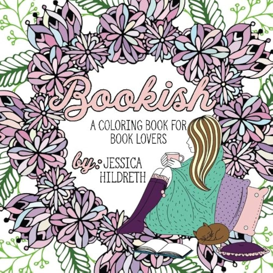 Bookish - A Coloring Book for Book Lovers | Amazon (US)