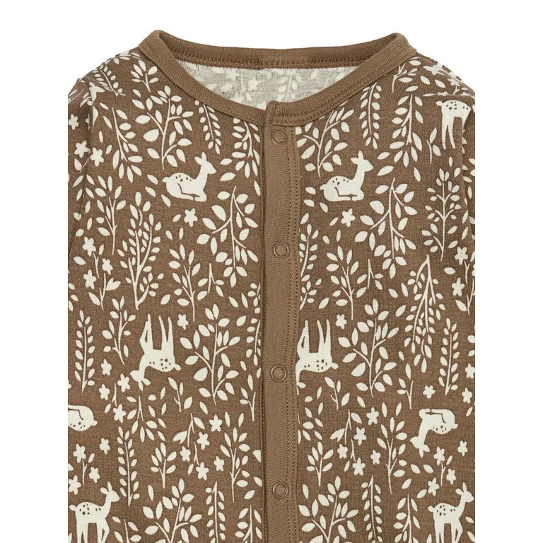 Modern Moments by Gerber Baby Girl Coveralls, 2-Pack, Sizes Newborn-24M - Walmart.com | Walmart (US)