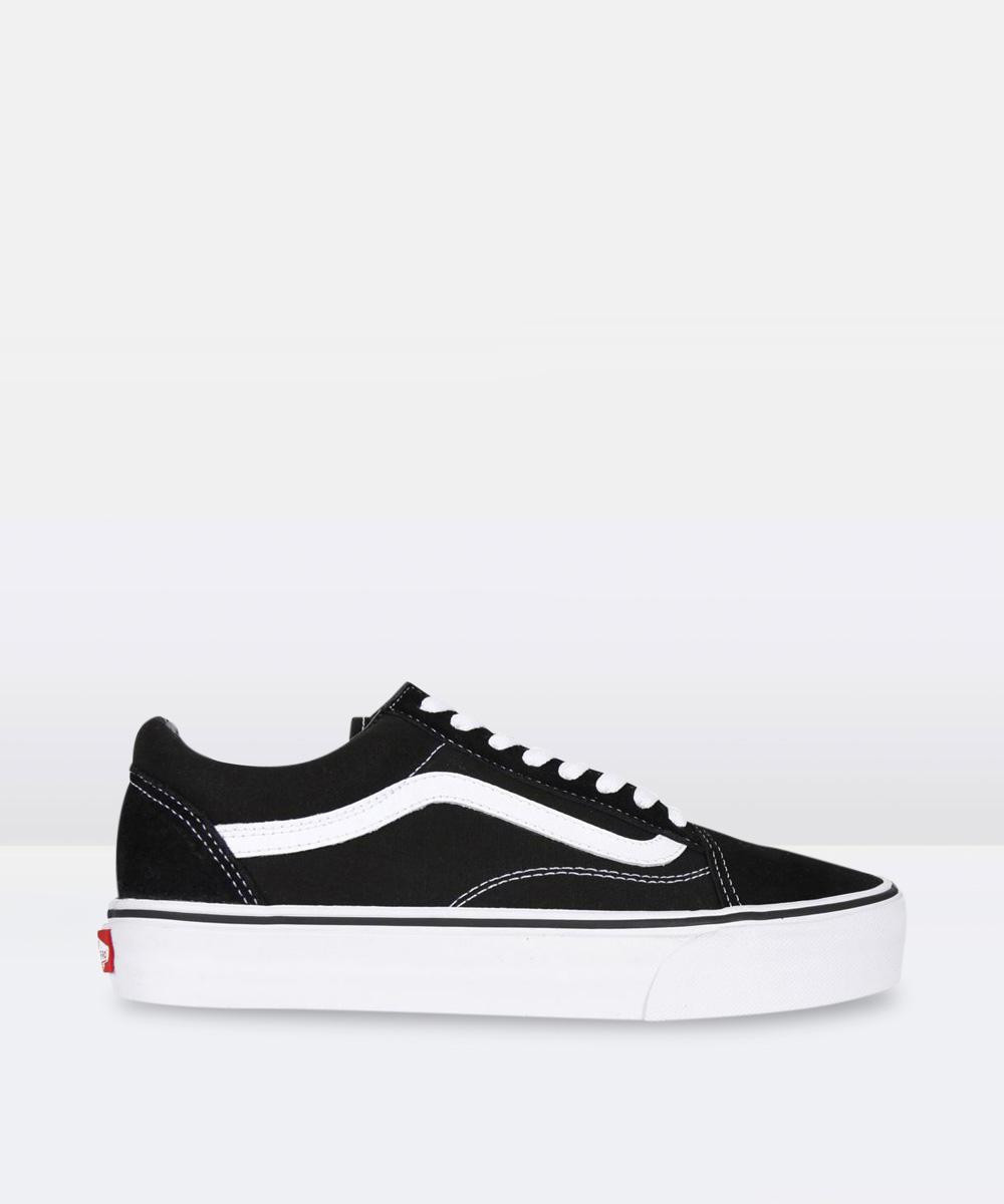 Old Skool Low Sneakers Black/White | General Pants