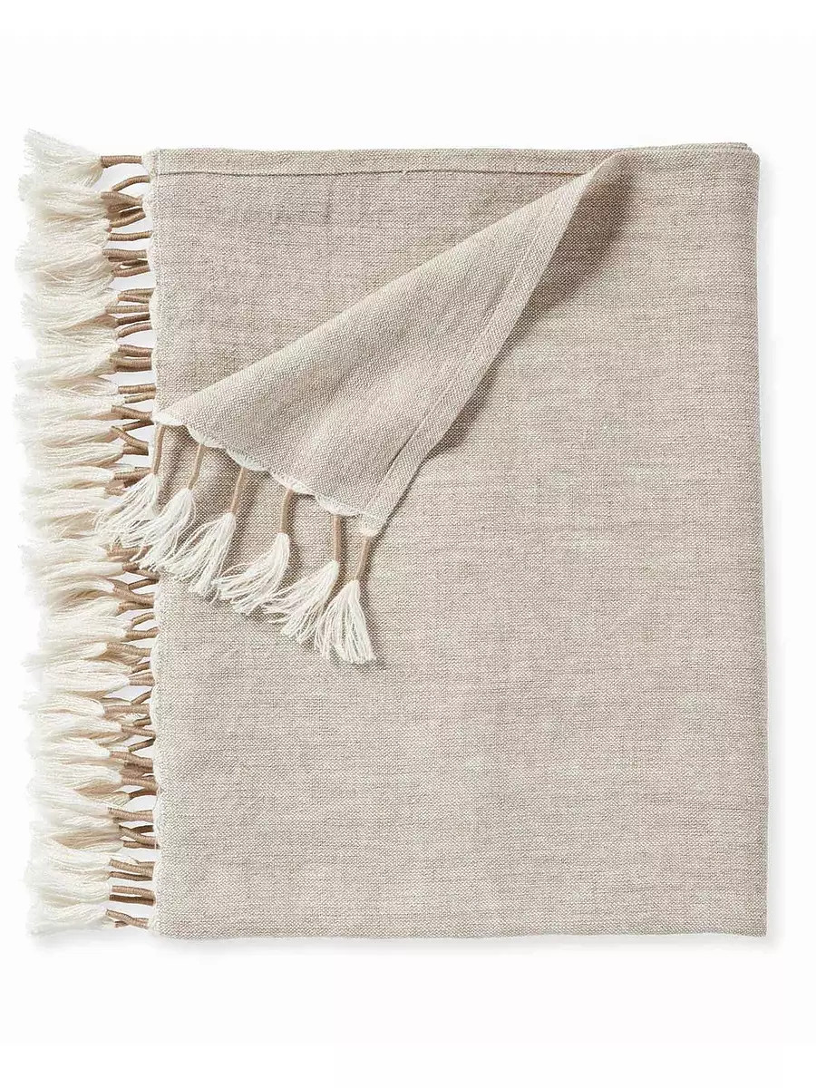 Topanga Linen Throw | Serena and Lily