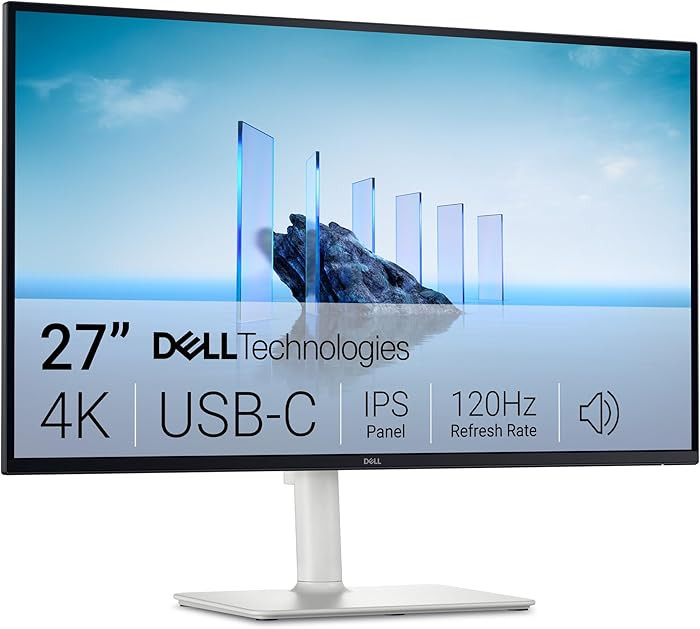 Dell 27 Plus 4K USB-C Monitor - S2725QC - 27-inch 4K (3840 x 2160) 120Hz 16:9 Display, AMD FreeSy... | Amazon (US)