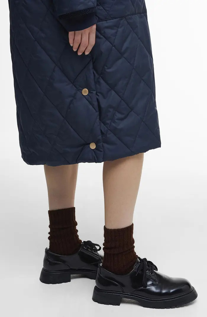 Barbour Rhea Quited Long Coat | Nordstrom | Nordstrom