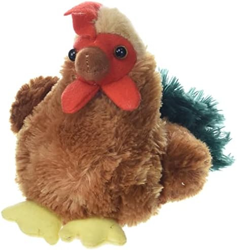 Wild Republic Rooster Plush, Stuffed Animal, Plush Toy, Gifts for Kids, Hug’Ems 7 inches | Amazon (US)