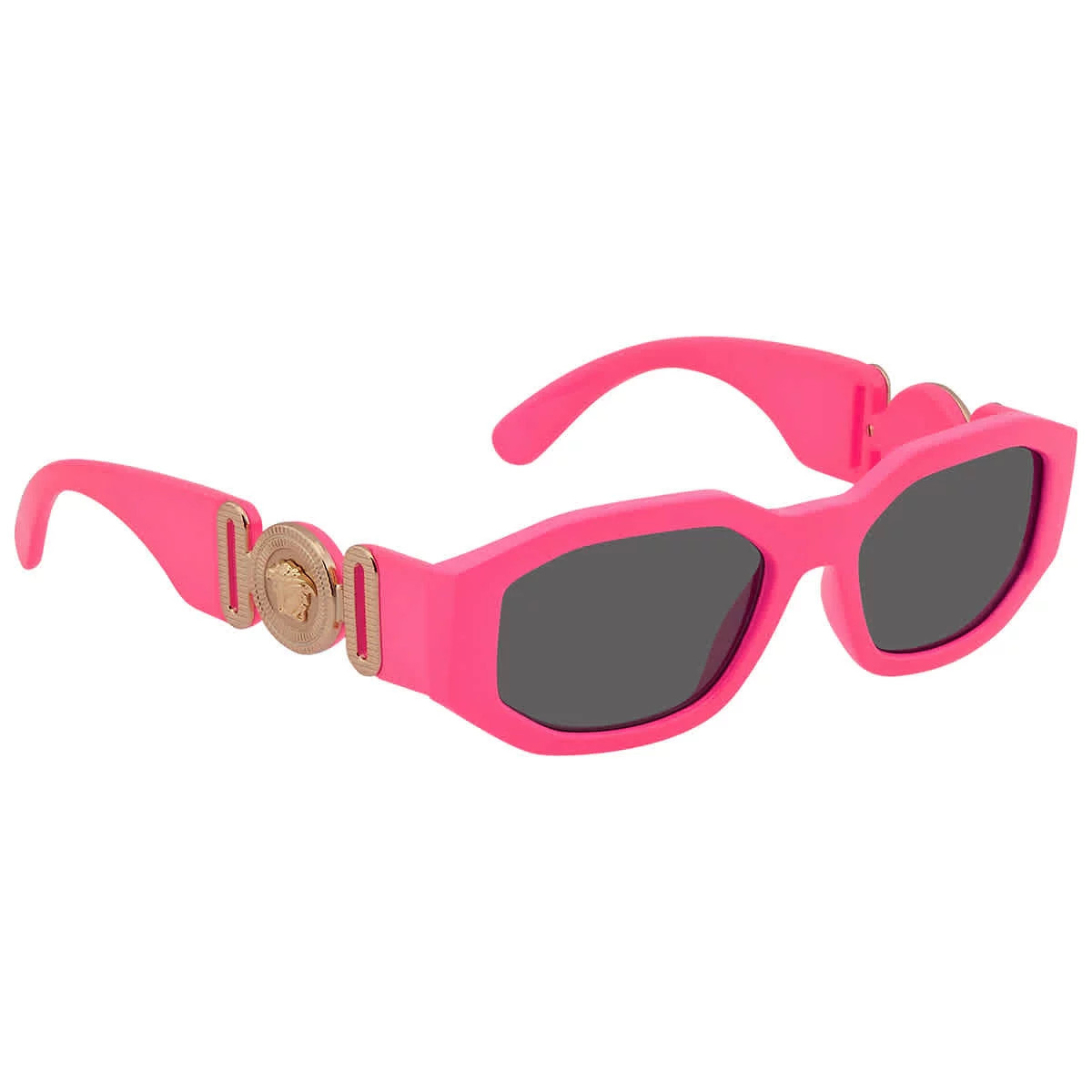 Versace Gray Geometric Unisex Sunglasses VE4361 531887 53 | Walmart (US)