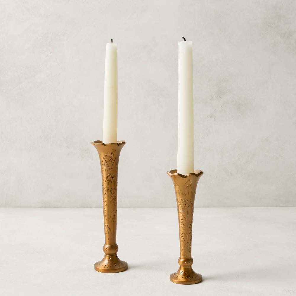 Flannery Etched Bud Vase | Magnolia