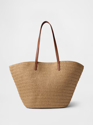 Straw Tote Bag | Gap Factory