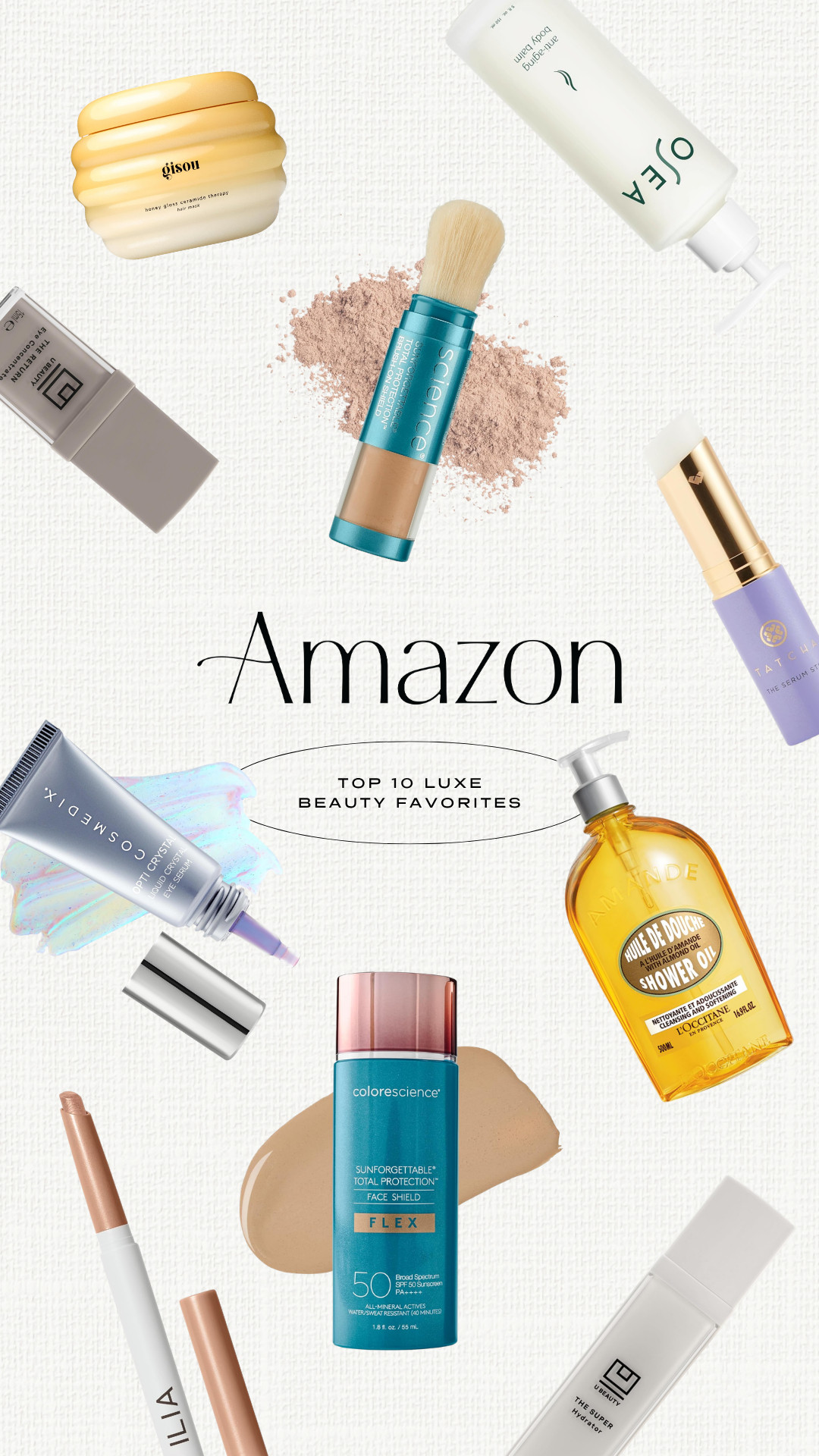 My top 10 luxe beauty favorites from Amazon! Clean beauty, cosmetics, skincare and anti-aging products. Eye cream, serum and sticks. Body oil, wash, lotion, serum and retinol. Collagen lip mask for plump lips. SPF sunscreen face foundation and powder. B*tox in a stick. Eyeshadow sticks.

#LTKselfcare #LTKSaleAlert #LTKBeauty