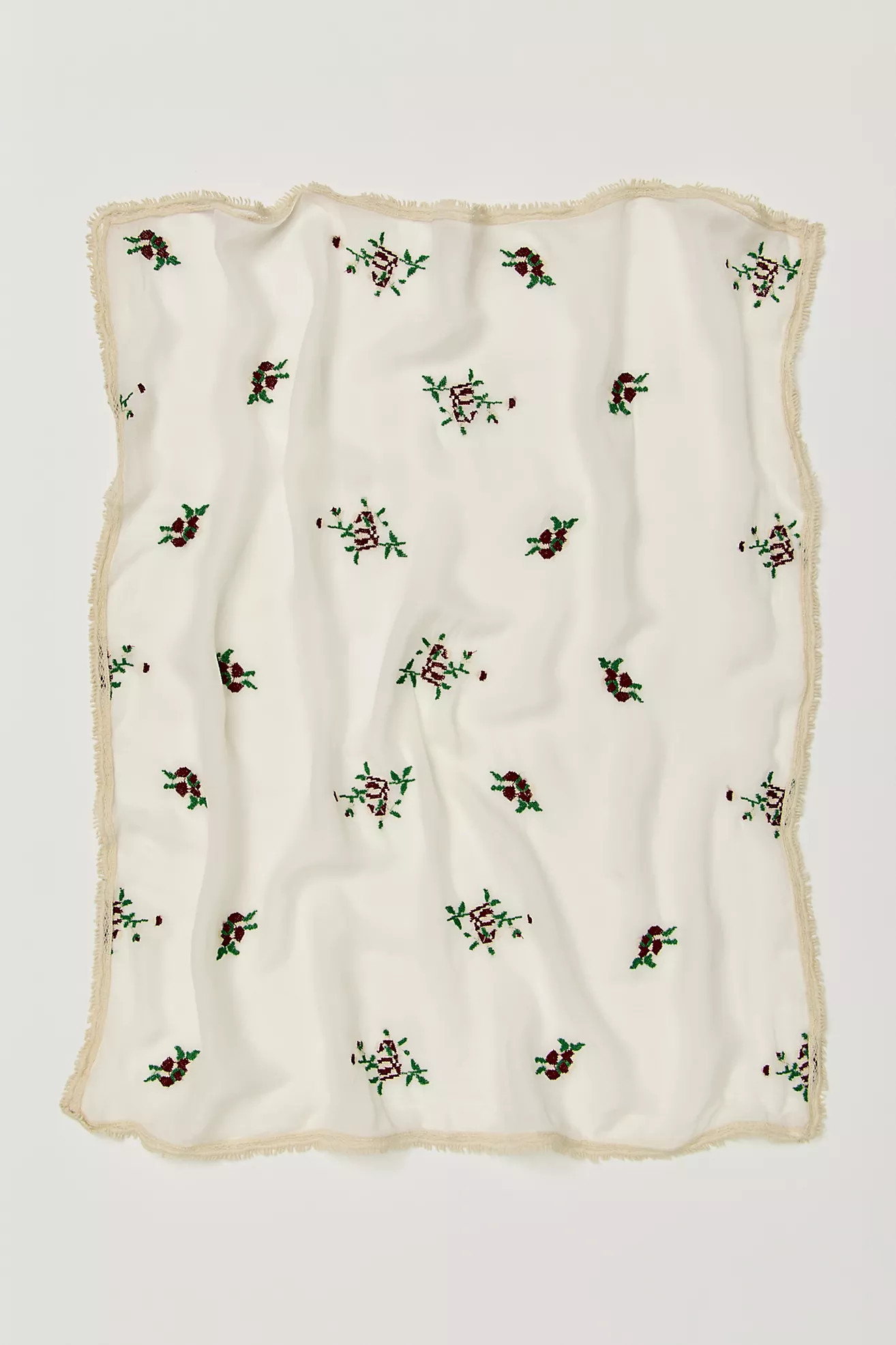 Annabelle Embroidered Sheer Scarf | Free People (Global - UK&FR Excluded)