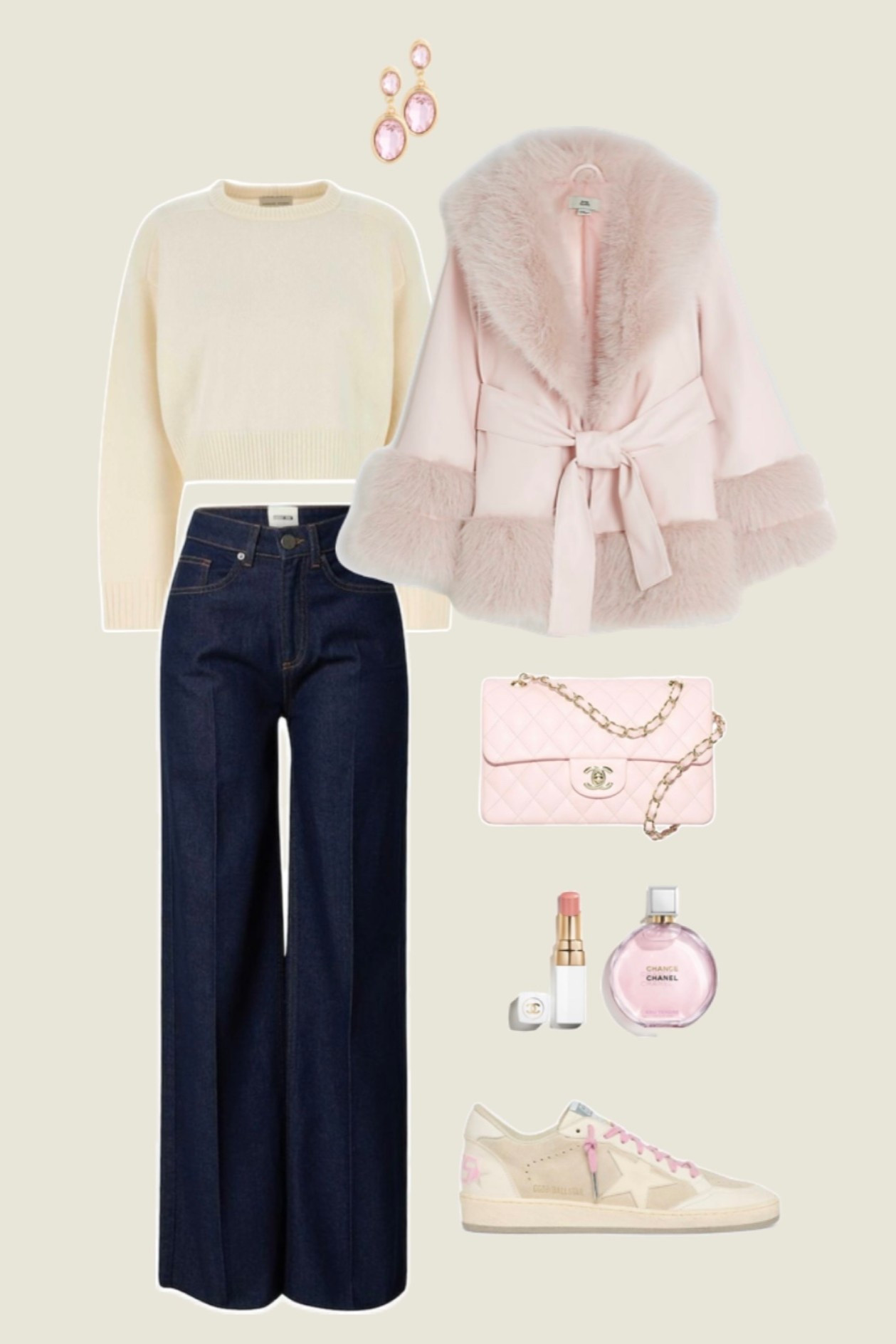 Pale pink winter outfit! 

fur coat outfit, pale pink outfit, winter day time outfit, casual chic winter outfit, dark denim jean outfit, chic winter look, chic outfit, day time style, elevated basics, faux fur jacket outfit, women winter fashion, classy outfit, luxury inspired outfit, cold weather style, neutral winter outfits, trendy winter look

#LTKValentine