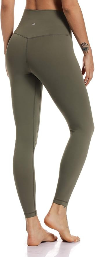 Hawthorn Athletic 7/8 Length Women's Essential High Waist Yoga Pants Slimming Active Ankle Leggin... | Amazon (US)