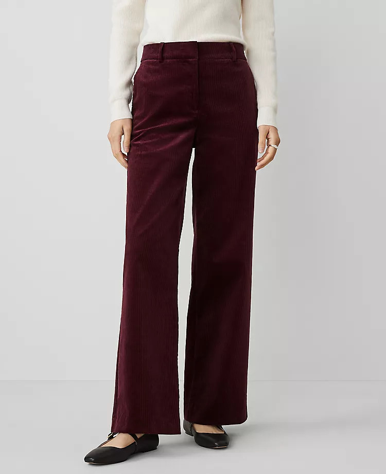 The Perfect Wide-Leg Corduroy Pant | Ann Taylor (US)