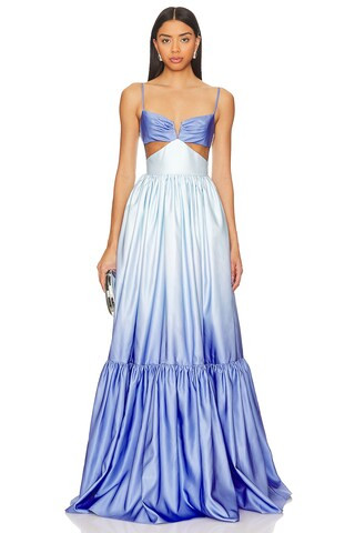 SAU LEE Nova Gown in Blue Ombre from Revolve.com | Revolve Clothing (Global)
