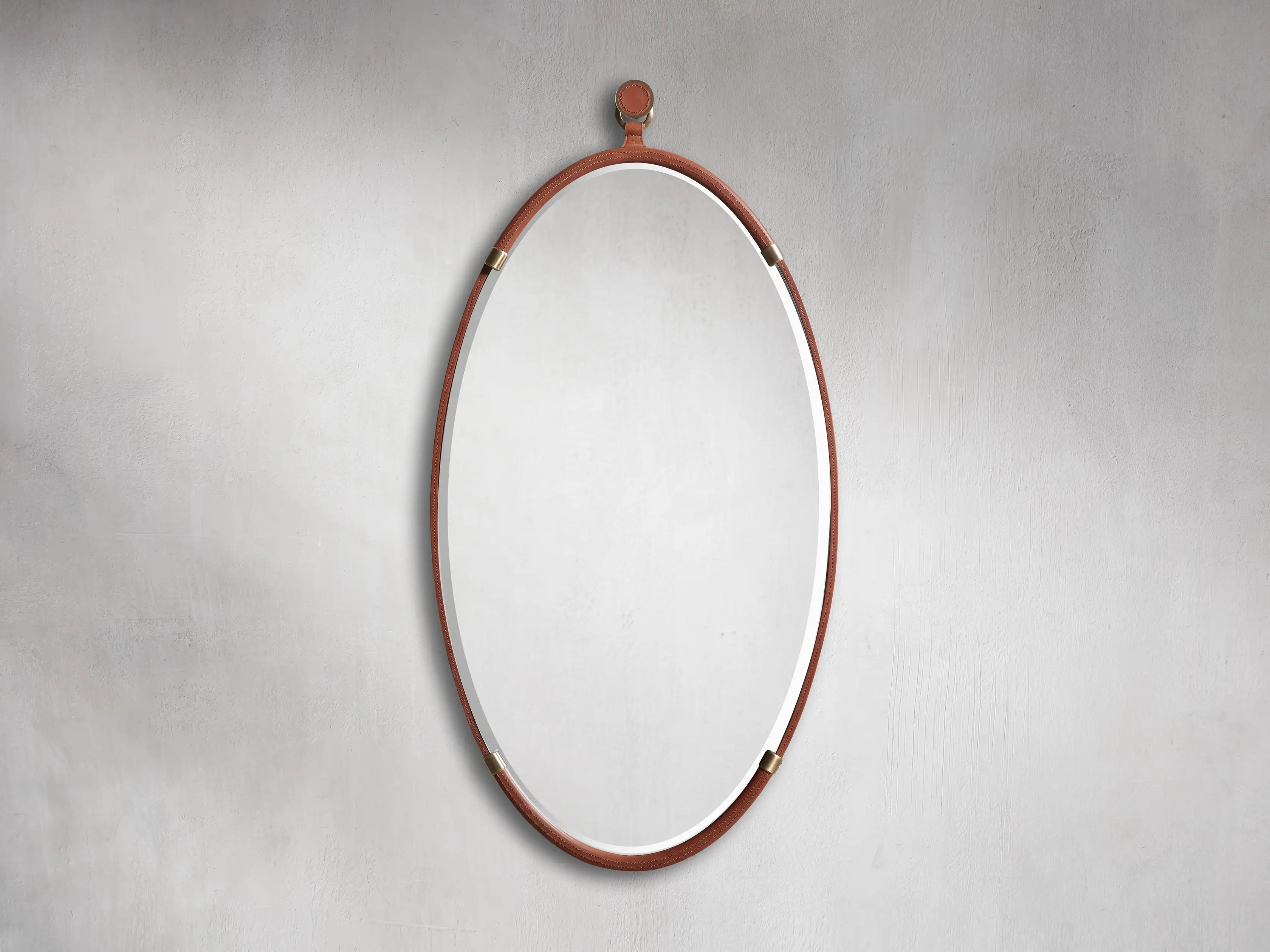 Clement Vertical Oval Mirror | Arhaus
