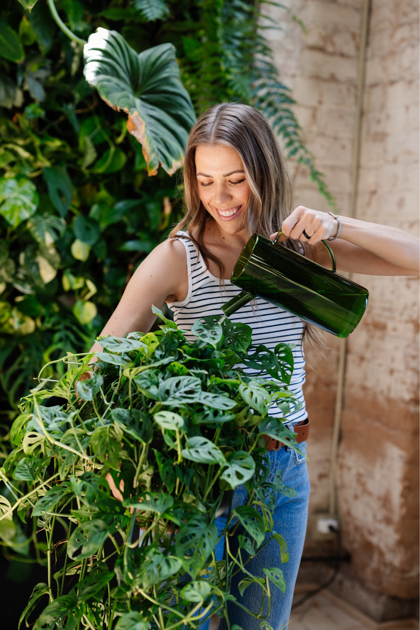 I hear a cute watering can makes it easier to remember to water your plants.

I’m a few cute watering cans in, I’ll let you know if it works 😂

Green watering can | striped black and white tank top

#LTKhome #LTKfindsunder50 #LTKstyletip