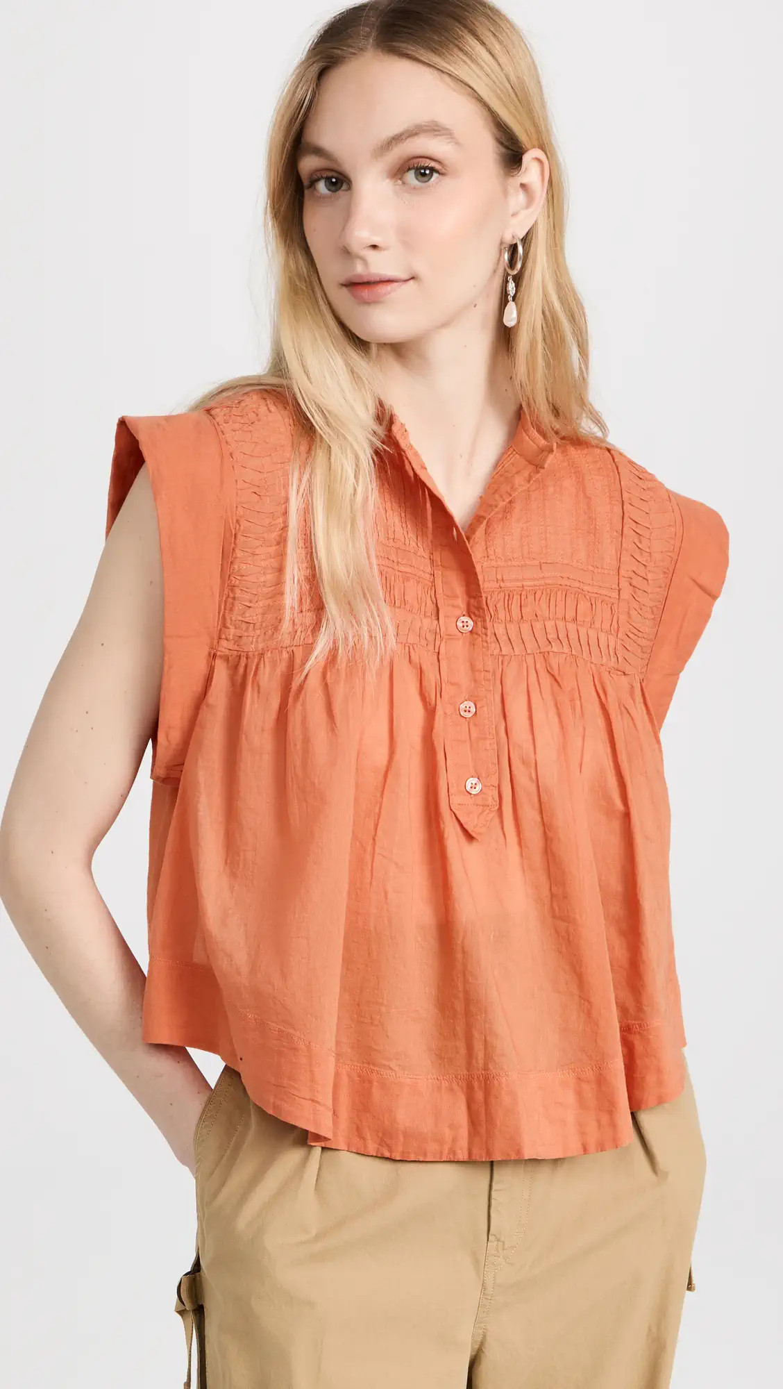 Isabel Marant Étoile Leaza Blouse | Shopbop | Shopbop